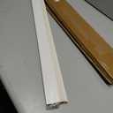 Door Draft Stopper, 36 Length Cuttable Weather Stripping Door Seal, Strong Adhesive Door Sweep for Exterior and Interior Doors (2, White)