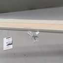 AOSKY No Drill Cordless Light Filtering Cellular Shade 33" W x 64" H Beige