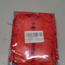 20 PCS 8 Inch Cheer Hair Bows Large Cheerleading Big Hair Bows with Ponytail Holder Hand-made Grosgrain Ribbon Hair Accessories for Teen Girls(Red)