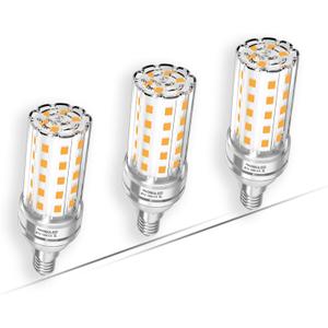 LED Light Bulbs, 10W 1100 Lumen, Warm White 2700K, 100 Watt Equivalent, E12 Base, LED Corn Light Bulb Non-Dimmable 3-Pack