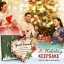 2 x Friends Christmas Ornaments 2025 - Friendship Ornament, Friendship Gifts for Women, Men - Wooden Good Friends are Like Stars Ornament for Bestie, Soulmate, Sister, Coworkers, Neighbors