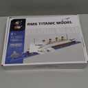 Titanic Ship Micro Mini Building Blocks Set, 1860 Pcs 3D Puzzle Sets DIY Educational Toys Gift for Adults and Kids