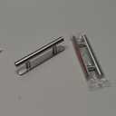 Self-Stick Instant Cabinet Drawer Handles Pulls - 5" Stainless Steel Adhesive Door Handles, No Drilling Design, Stick On Handle for Cabinets, Drawer, Door, Window, Wardrobe Handle - 2 Pack