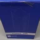 Tiawudi 12 Pack Plastic Storage Bins, Multi-Use Organizer Bins, Pantry Organizer, Clear Storage Containers for Home, Kitchen, Office, Cabinet, Shelf and Fridge Organization