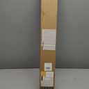 No Drill Blinds for Windows 1" Vinyl L-Shaped Slats Cordless Mini Blinds for Home, 33" W  48" H White