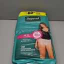 Depend Fresh Protection Adult Diapers, Incontinence & Postpartum Bladder Leak Underwear for Women, Disposable, Maximum, Medium, Blush, 30 Count