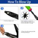 Retirement Party Decorations Blue Silver, Happy Retirement Decorations for Men Women, The Legend Has Retired Banner Backdrop Party Supplies Kit Starburst Balloons Retired Cake Topper 46PCS