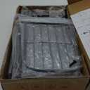 LINZINAR Plant Stand Indoor Outdoor Metal 6 Tier 7 Potted Multiple Flower Pot Holder Shelf Planter Display Shelving Unit for Patio Garden Corner Balcony Living Room (6 Tier 7 Potted, Dark Grey) (6 Tier-7 Potted, Dark Grey)