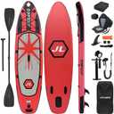 JOOLOOG Inflatable Stand Up Paddle Board with Seat for Adults 10'6" SUP