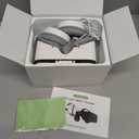 VR Headset for Phone, Virtual Reality Glasses with Bluetooth Headphones for Adults and Kids Play 3D VR Games Movies (White VR Only)