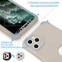 ORETECH for iPhone 11 Pro Case, with [2 x Screen Protectors] [10 Ft Military Grade Drop Test] [Camera Protection] 360 Shockproof Slim Thin Phone Case iPhone 11 Pro Cover 5.8" - Stone