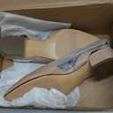 Naturalizer Womens Banks Pump CrÃ¨me Brulee Beige Leather 10 W