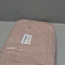 BAGSMART Makeup Bag Travel Toiletry Bag, Puffy Padded Make Up Bags for Women Makeup Organizer Case, Wide-open Pouch Purse Travel Essentials Toiletries Accessories Brushes, Pink