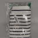 jinchan Black and White Shower Curtain for Bathroom Modern Farmhouse Striped Waterproof Fabric Shower Curtain Set with 12 Hooks Machine Washable 70x72 Inches