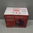 GSPSCN 6X Faster Inflation Tire Inflator Heavy Duty Double Cylinders with Portable Bag- Car AccessoriesMetal 12V Air Compressor Pump 150PSI with Adapter for Car, Truck, SUV Tires, Dinghy, Air Bed (Red)