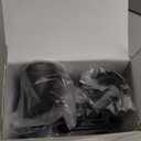 slopehill Professional Ionic Hair Dryer, Powerful 1800W Fast Drying Low Noise Blow Dryer with 2 Concentrator Nozzle 1 Diffuser Attachments for Home Salon Travel (Grey)