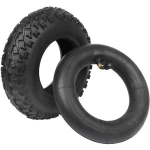 GYL 200x50 (8''x2'') Tire & Inner Tube Set Off-road Inflatable Tyre for Razor Krazy Kart Crazy Cart E100 E150 E200 Epunk Espark Electric Scooter 8 inch Rubber Rear Wheel Replacement Part