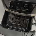 Cuisinart Air Fryer, 2.6-Quart Compact Basket Fryer with 3 Cooking Functions to Air Fry, Roast, and Bake, 3 Airfryer Presets, Dishwasher-Safe Parts, AIR-80, Stainless Steel & Black