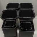 shouwuhho Bed Risers 12 Inch Heavy Duty, Furniture Risers Lifts 12" 8" 4" for Table, Desk Leg, Sofa, Couch, Adjustable Bed Frame Risers Supports Up to 6,000 Lbs, Black