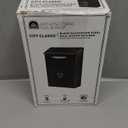 Architectural Mailboxes City Classic Vertical Wall-Mounted Mailbox for Outside, Rust-Resistant Galvanized Steel Metal Small Mail Box, Black