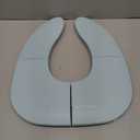 Jool Baby Folding Travel Potty Training Seat for Toddlers, Fits Round & Oval Toilets, Non-Slip Suction Cups, Includes Free Travel Bag (Aqua)