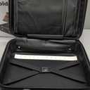 Fireproof Document Box with Combination Lock, Fireproof Water Resistant Hard Case Safe Box for Important Documents Certificates Laptop Passports