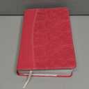 NIV, Life Application Study Bible, Second Edition, Leathersoft, Pink, Red Letter Edition by Zondervan (Author)