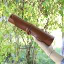 Pu Leather Tool Roll Pouch, 12 Slots, Hand Stitched Organizer Bag, Woodworking Tools Organizer