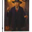 Funny Happy Halloween Flags 12x18 In Double Sided Pumpkin Bat Outdoors Garden Flag for Yard Lawn Decoration