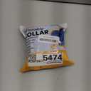 BENCMATE Inflatable Dog Cone Collar Alternative, Soft Dog Cone for Small Medium Large Dogs and Cats, Neck Recovery ECollar Donut Collar After Surgery (Medium, Blue)