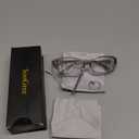 Safety Goggles Glasses Anti-pollen Dust Scratch Protective Eyewear Detachable Lens Myopia Frame (Grey)