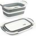 Collapsible Dog Bathtub, Dog Tubs for Bathing, Portable Tub, Dog Wash Tub, Pet Tub and Dog Bath Tub for Dog/Cat/Pet and Puppy Bath Tub, Dog Tub for Pets and Cats (Gray)