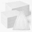 SHENLIU 200 Pcs Dust Proof Shoe Bag Drawstring Dust Bags for Purses Storage Bags for Handbags Non Woven Fabric Handbag Shoe Covers for Packing, Travel, Home Closet Organizer DustCover, 12.2 x 15 Inch