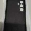 Mag-Ring for Galaxy S24 Plus Case, Liquid Silicone [Moisturizing Factor] Exreme Soft Slim Phone Case with Stand [Compatible with MagSafe] for Samsung Galaxy S24 Plus 6.7" Men Women, Black