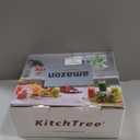 Masticating Juicer Attachment for KitchenAid Stand Mixer, 4.2" Large Feed Chute Fit Whole Vegetables & Fruits, Slow Cold Press Juicing, Includes 2 * 28oz capacity cups