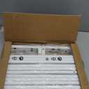 Homeiju Hanging Shoe Organizer,2 Pack Wall Mounted Shoe Rack Holds 12 Pairs, Space Saving Metal Wall Shoe Rack, Hanging Shoe Rack Shoe Holder for Small Space, Entryway, Closet, RV, Camper (White