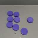 Baby Bottle Caps Compatible with Lansinoh Bottles, Travel and Storage Bottle Lids Replacement, 8 Count, Purple
