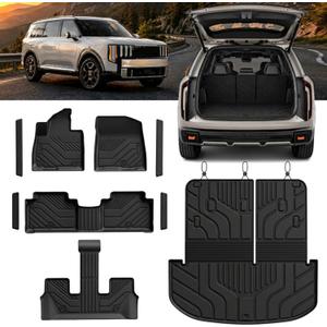 TPE Floor Mats Set for Kia Telluride Gas 2027 7/8-Seat