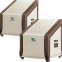 Outdoor Chair Cover, Patio Furniture Chair Cover Waterproof, Heavy Duty Patio Chair Cover fit for Deep Seat Chair, Outdoor ChairLarge, 2 Pack, 35W x 38D x 31H