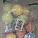 12 Pcs Pastel Color Shatterproof Glitter Foam Christmas Ornament Set - 3.15 Inch Decorative Hanging Balls for Sweet - Themed Xmas, New Year & Holiday Party, Home Christmas Tree Decor