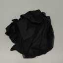 SweatyRocks Women's Plus Size Lace Tops Mesh Long Sleeve V Neck Fitted Tees Shirts (Black), XL