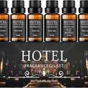 Hotel Collection Diffuser Essential Oil Gift Set,Hotel Scents for Home,Stress Relief Air Freshening,My Way,The Beach Villas and Other Luxury Hotel Scents