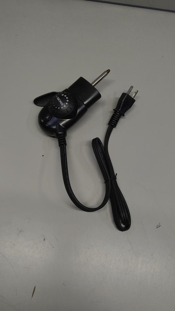 CTW300B Temperature Control Plug Fits For Aroma Electric Wok (Model AEW-306), Type A Plug, AC 125V 15A, E338852, Black