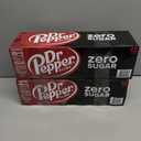 2 x DR PEPPER ZERO SUGAR - 12 OZ, 12 PK