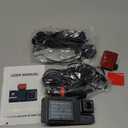 3 Channel Dash Cam, 5G WiFi Dash Camera for Cars, 4K UHD Dash Cam Front and Rear, Car Camera Built-in 32GB Card, Night Vision, G-Sensor, HDR, App Control, 24 Hours Parking Monitor, Loop Recording