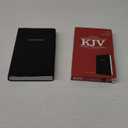 KJV Gift and Award Bible, Black Imitation Leather, KJV Holy Bible, Red Letter, Pure Cambridge Text, Presentation Page, Easy-to-Read Bible MCM Type