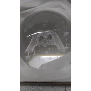 Large 3D Galaxy Crystal Ball Night Light, Crystal Lamp 16 Color Changing with Remote Control for Bedroom Decor, Ideal Birthday Gift for Teens Boys and Girls, Galaxy Model