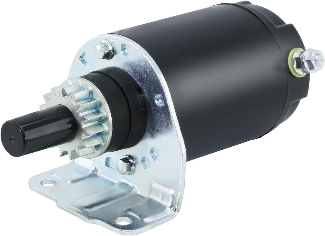 Steel Gear Starter New Replace for 15 Teeth Cub Cadet John Deere Toro Briggs & Stratton 16 18 21HP 691564, M143512, 693469, 808106, 844717, 0C2881, 72881, C2881, C2881A, SBS0028, 41022019 5776N