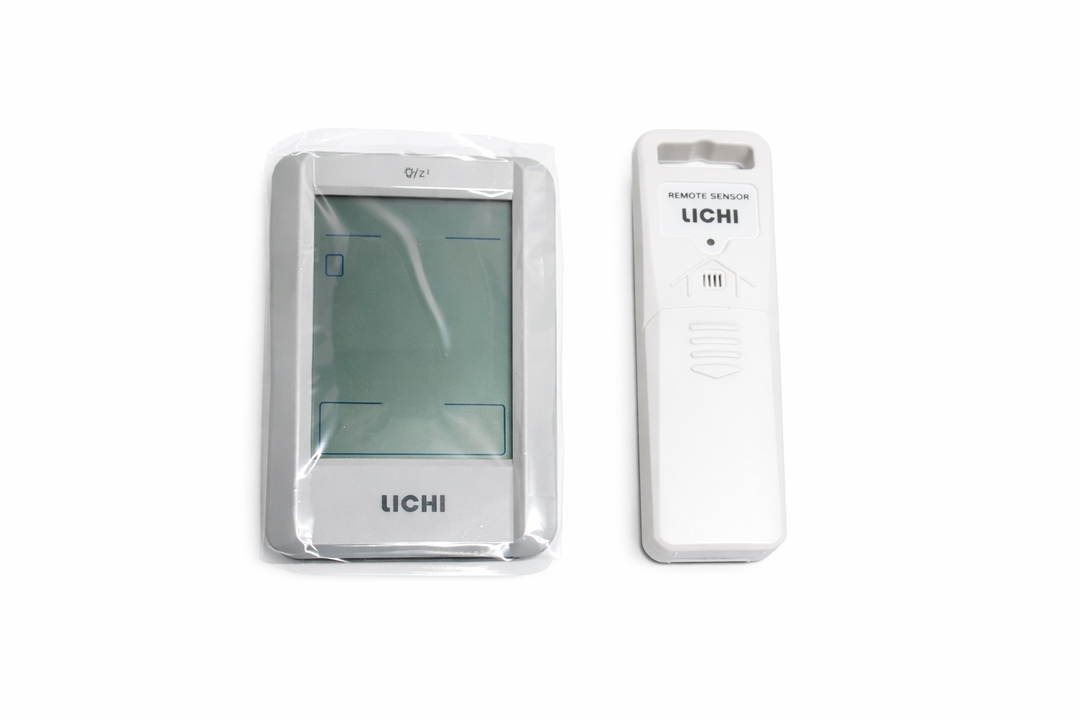 Indoor Outdoor Thermometer Wireless Weather Station, Internal External Thermometer Hygrometer, Home Batteryoperated Temperature Humiditymonitors 330 Feet (About 100 Meters) Backlight Display 