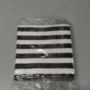 40Pcs Black and White Striped Napkins Black and White Party Supplies Disposable Black and White Cocktail Beverage Party Napkins Black & White Napkins for Baby Shower Black and White Party Decorations